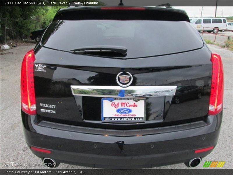Black Raven / Ebony/Titanium 2011 Cadillac SRX FWD