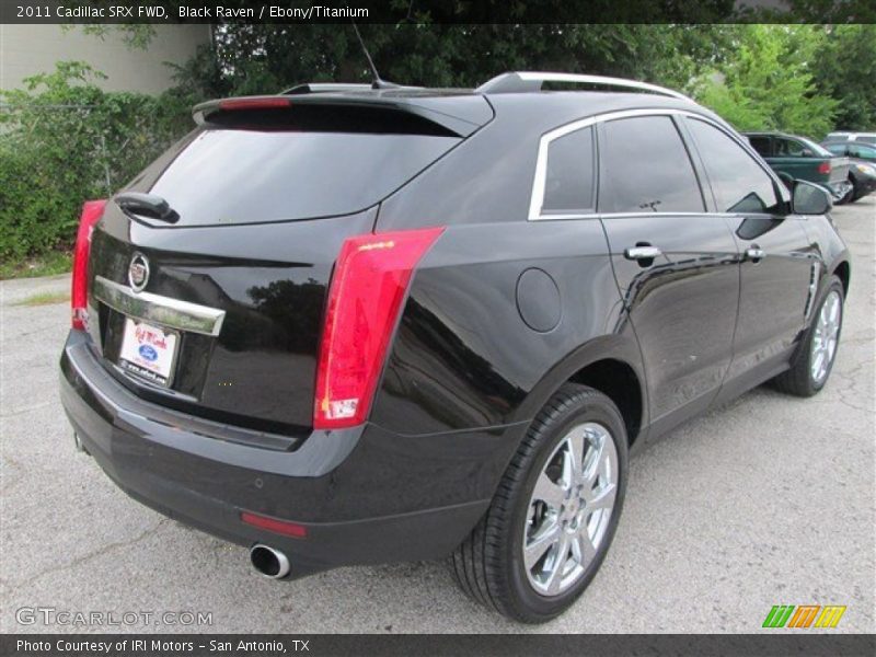 Black Raven / Ebony/Titanium 2011 Cadillac SRX FWD