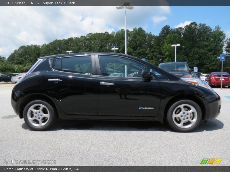 Super Black / Black 2013 Nissan LEAF SV