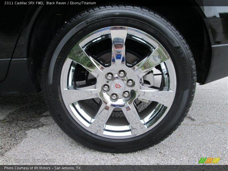 Black Raven / Ebony/Titanium 2011 Cadillac SRX FWD