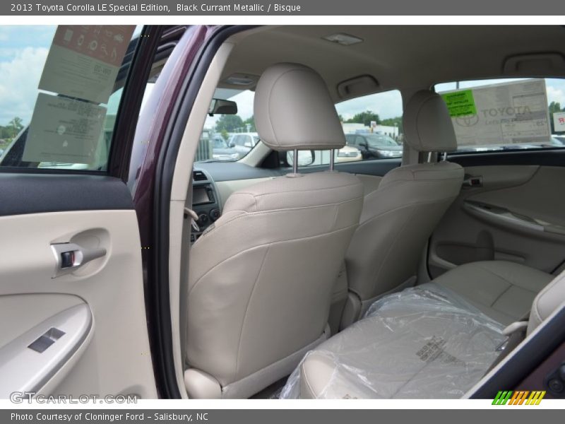 Black Currant Metallic / Bisque 2013 Toyota Corolla LE Special Edition