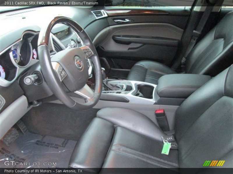 Black Raven / Ebony/Titanium 2011 Cadillac SRX FWD