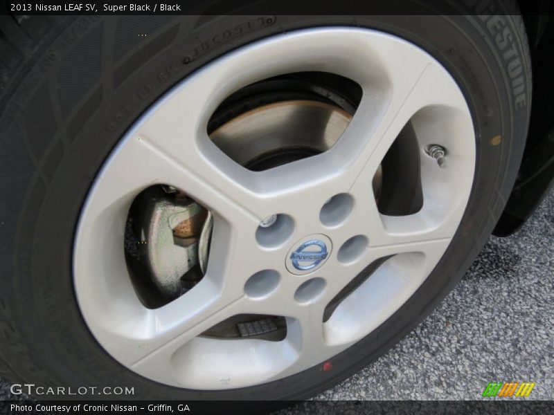 Super Black / Black 2013 Nissan LEAF SV