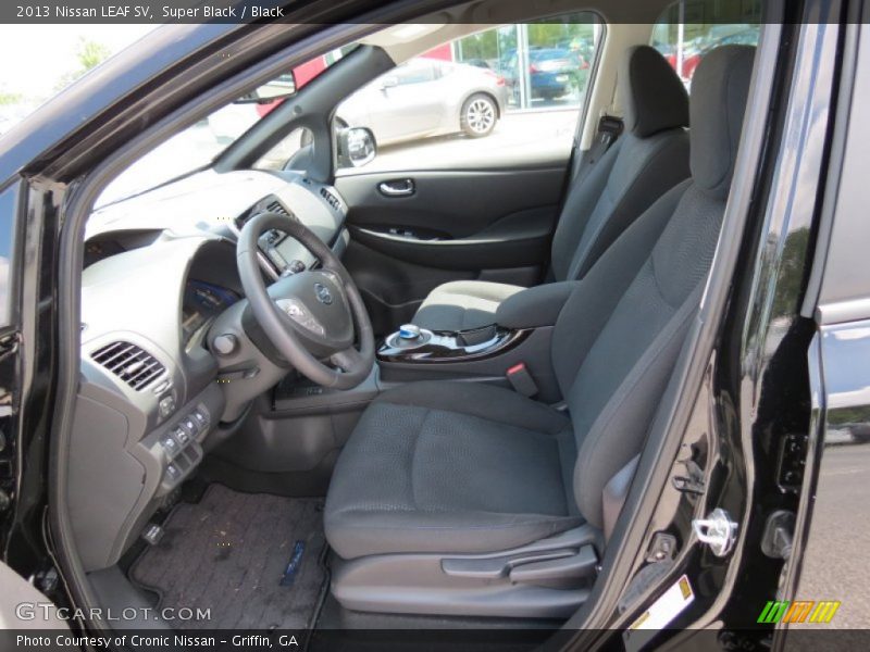 Super Black / Black 2013 Nissan LEAF SV
