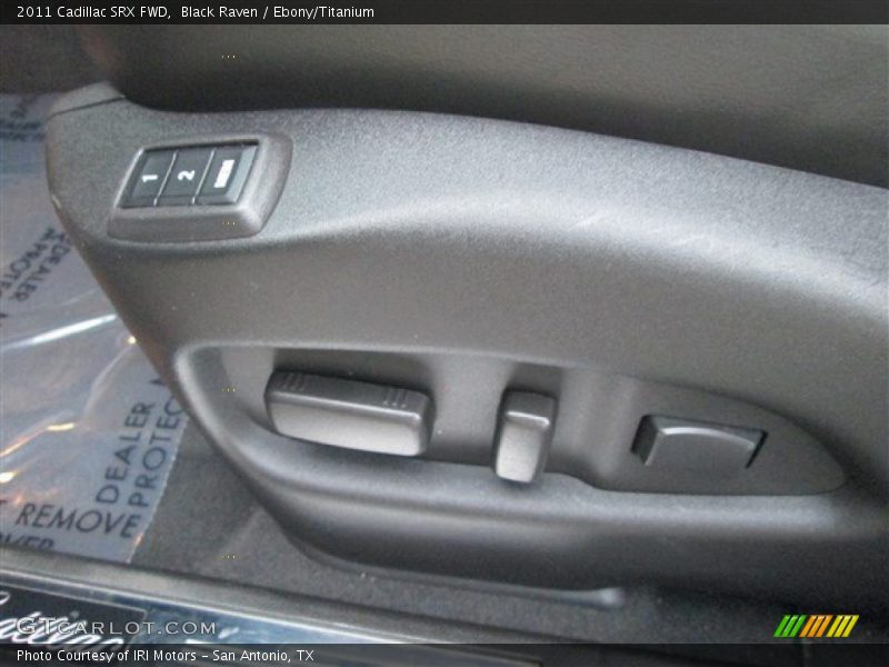 Black Raven / Ebony/Titanium 2011 Cadillac SRX FWD