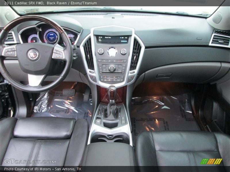 Black Raven / Ebony/Titanium 2011 Cadillac SRX FWD