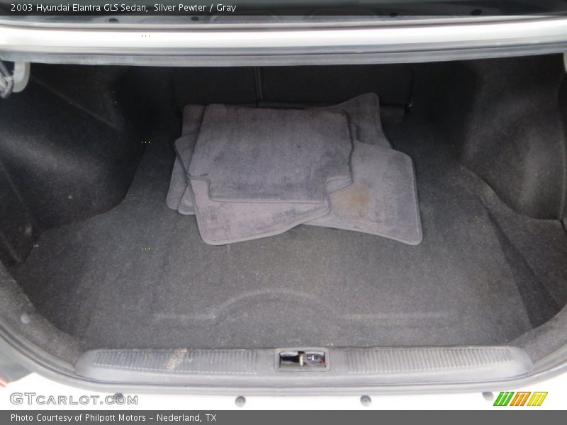 Silver Pewter / Gray 2003 Hyundai Elantra GLS Sedan