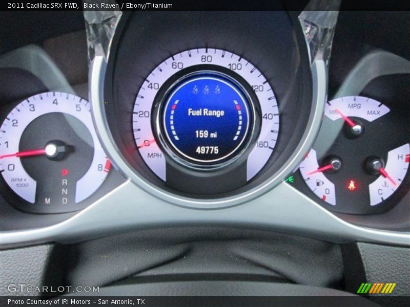 Black Raven / Ebony/Titanium 2011 Cadillac SRX FWD