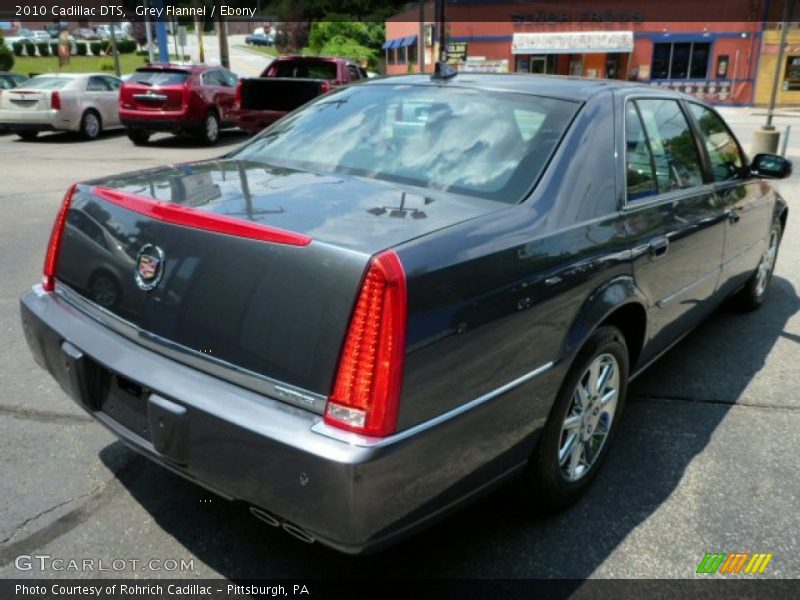 Grey Flannel / Ebony 2010 Cadillac DTS