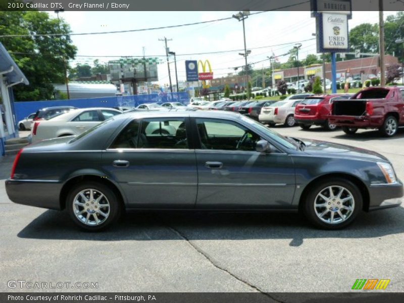 Grey Flannel / Ebony 2010 Cadillac DTS