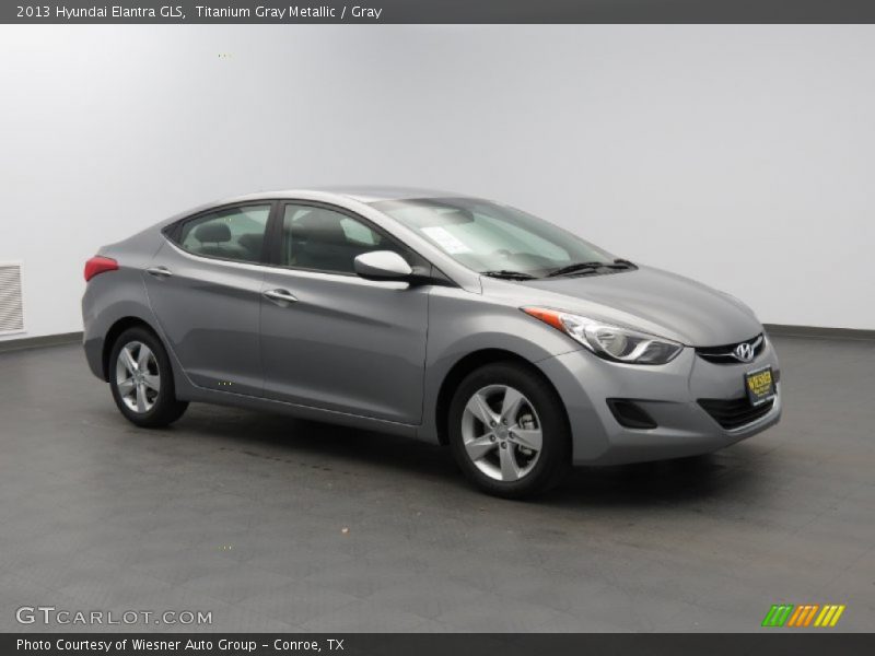 Titanium Gray Metallic / Gray 2013 Hyundai Elantra GLS