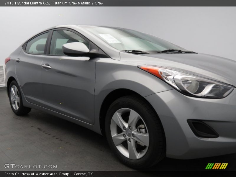 Titanium Gray Metallic / Gray 2013 Hyundai Elantra GLS