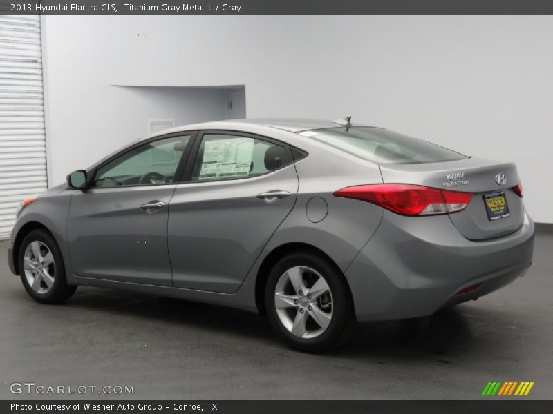 Titanium Gray Metallic / Gray 2013 Hyundai Elantra GLS