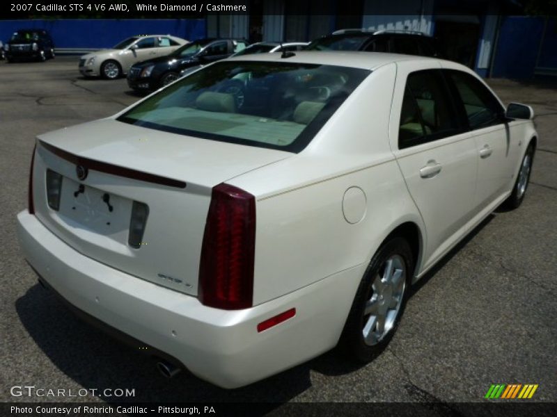 White Diamond / Cashmere 2007 Cadillac STS 4 V6 AWD