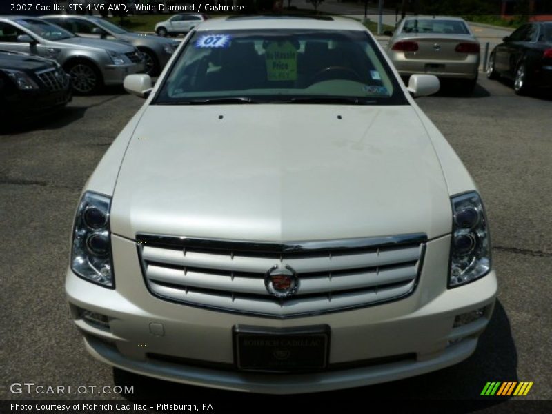 White Diamond / Cashmere 2007 Cadillac STS 4 V6 AWD