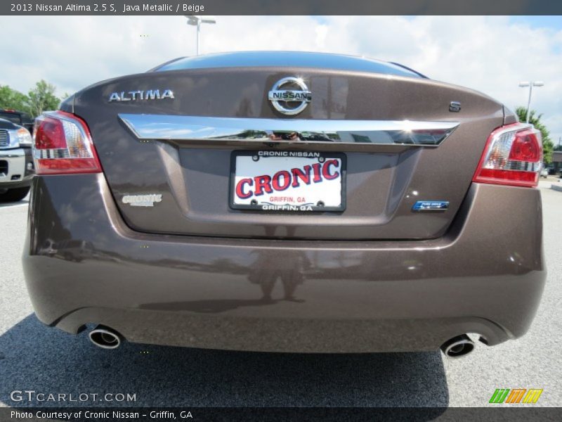 Java Metallic / Beige 2013 Nissan Altima 2.5 S