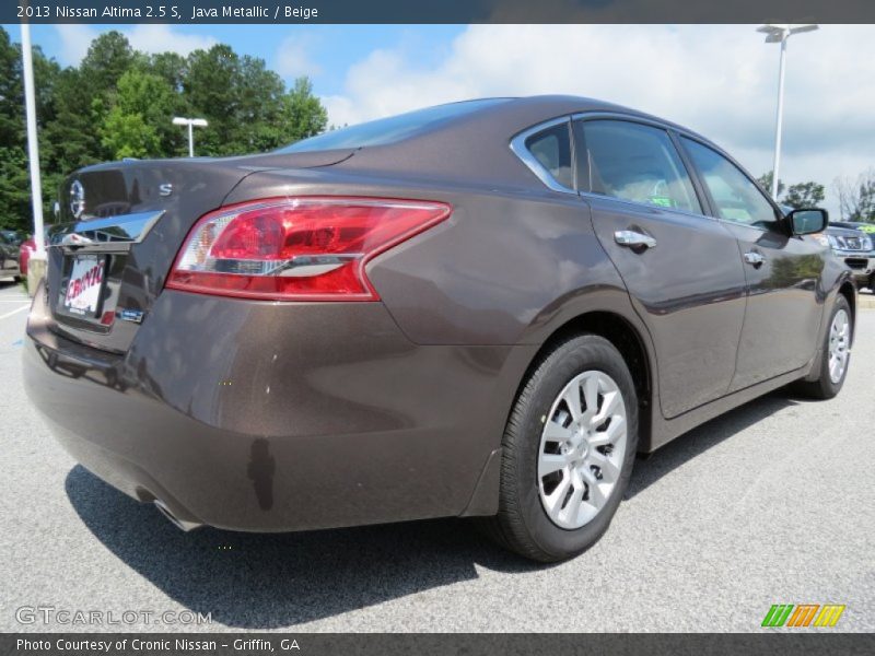 Java Metallic / Beige 2013 Nissan Altima 2.5 S