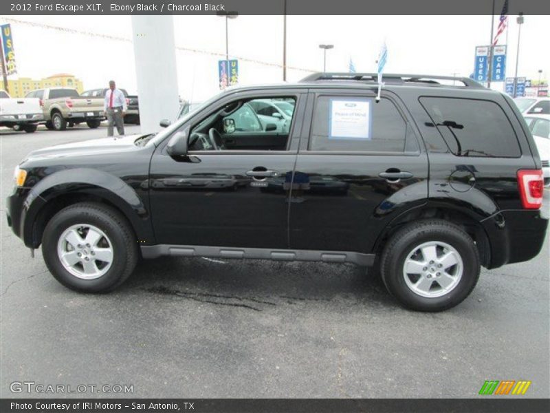 Ebony Black / Charcoal Black 2012 Ford Escape XLT