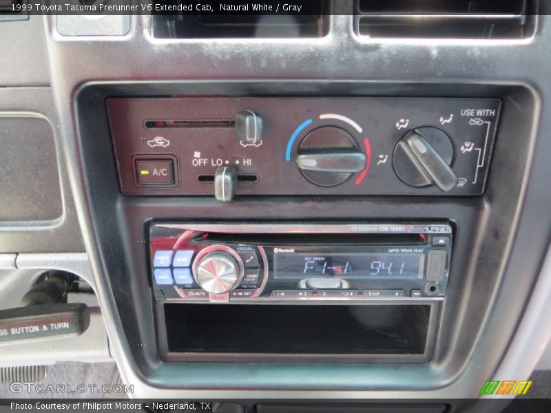 Natural White / Gray 1999 Toyota Tacoma Prerunner V6 Extended Cab