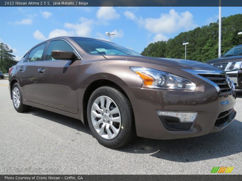 Java Metallic / Beige 2013 Nissan Altima 2.5 S