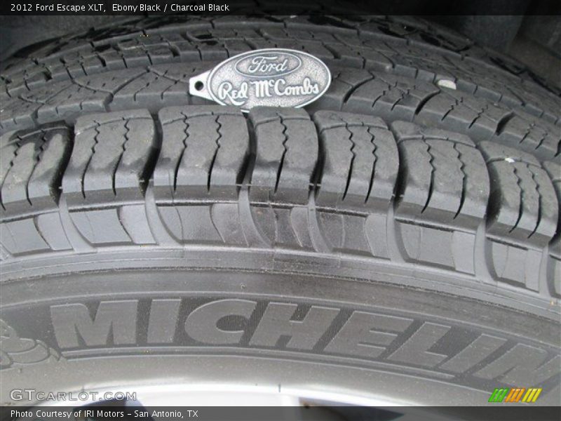Ebony Black / Charcoal Black 2012 Ford Escape XLT
