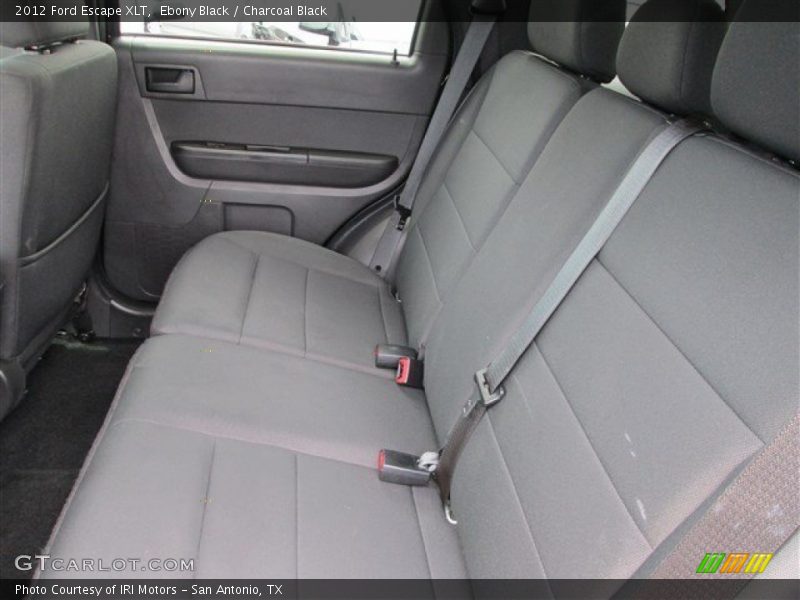 Ebony Black / Charcoal Black 2012 Ford Escape XLT