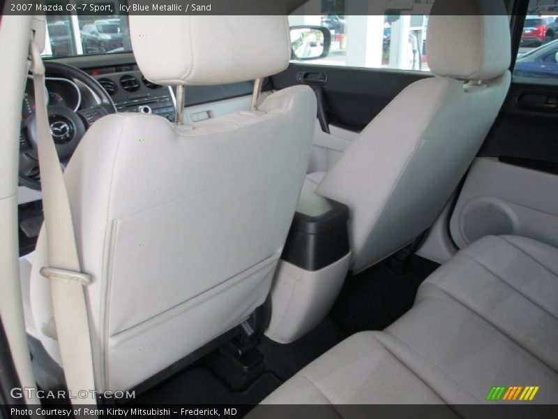 Icy Blue Metallic / Sand 2007 Mazda CX-7 Sport
