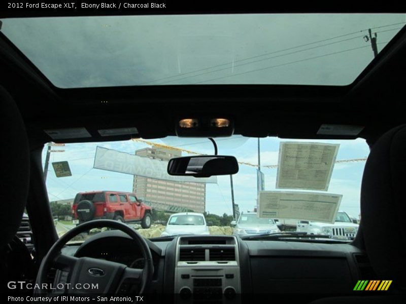 Ebony Black / Charcoal Black 2012 Ford Escape XLT