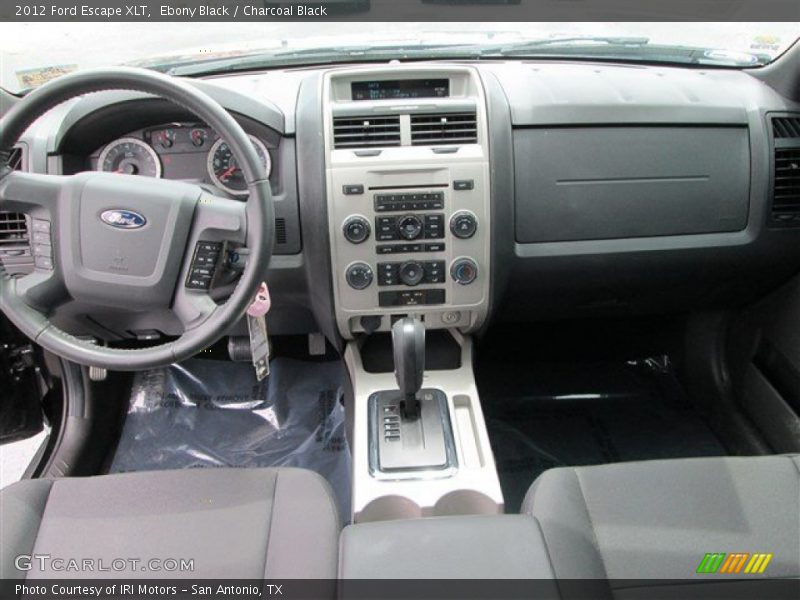 Ebony Black / Charcoal Black 2012 Ford Escape XLT