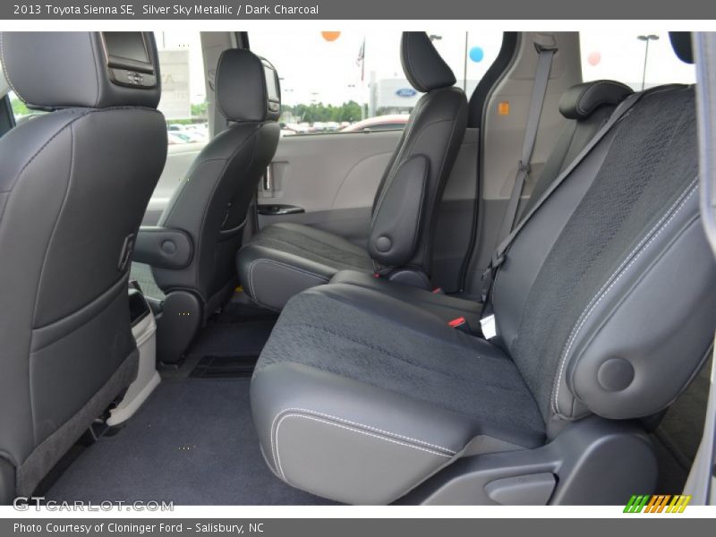 Silver Sky Metallic / Dark Charcoal 2013 Toyota Sienna SE