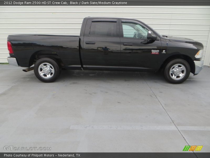 Black / Dark Slate/Medium Graystone 2012 Dodge Ram 2500 HD ST Crew Cab
