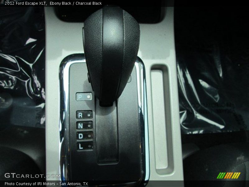 Ebony Black / Charcoal Black 2012 Ford Escape XLT