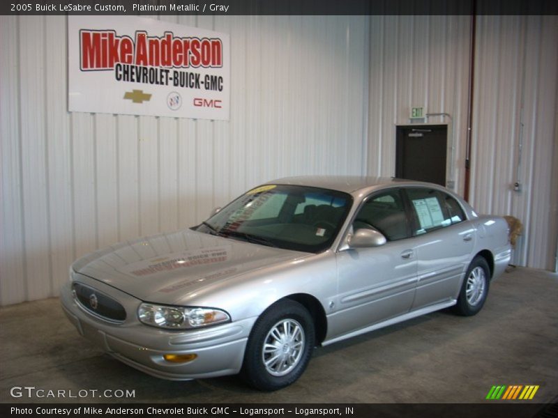 Platinum Metallic / Gray 2005 Buick LeSabre Custom