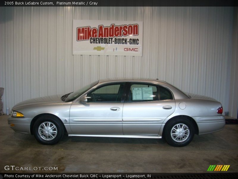 Platinum Metallic / Gray 2005 Buick LeSabre Custom