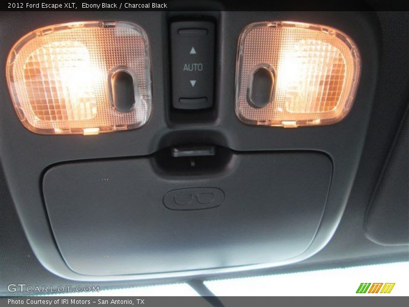 Ebony Black / Charcoal Black 2012 Ford Escape XLT