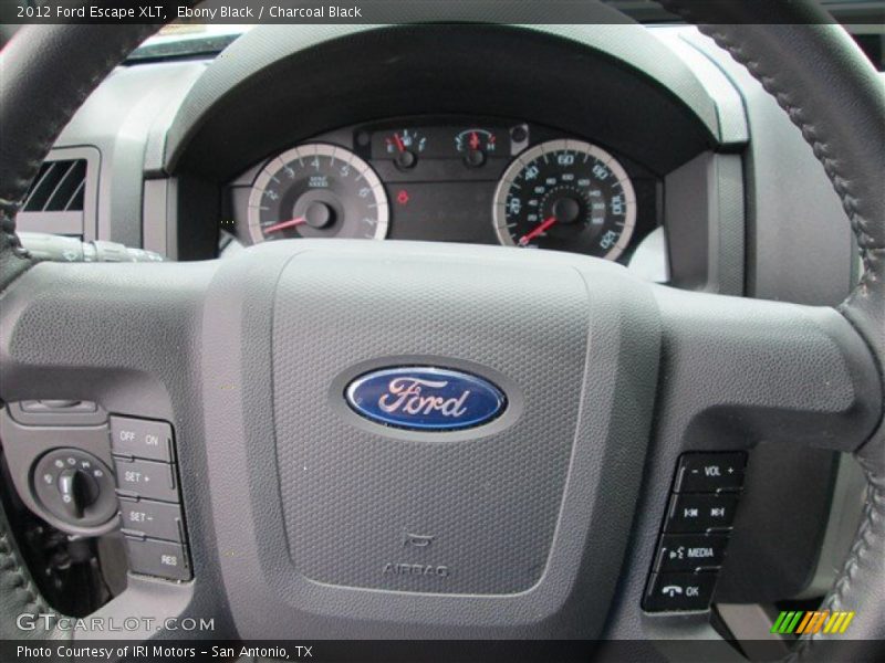 Ebony Black / Charcoal Black 2012 Ford Escape XLT