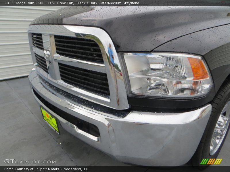 Black / Dark Slate/Medium Graystone 2012 Dodge Ram 2500 HD ST Crew Cab