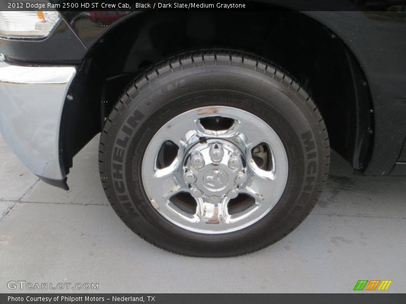 Black / Dark Slate/Medium Graystone 2012 Dodge Ram 2500 HD ST Crew Cab