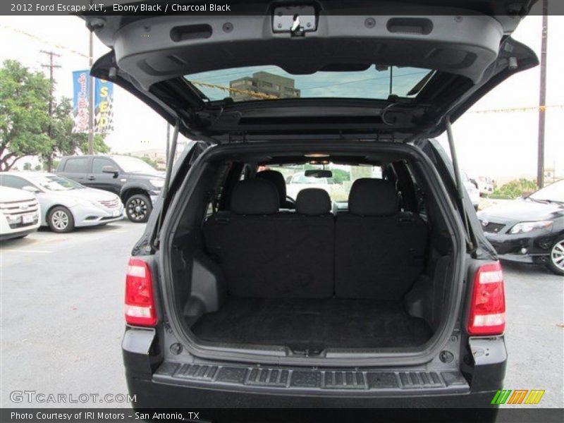Ebony Black / Charcoal Black 2012 Ford Escape XLT