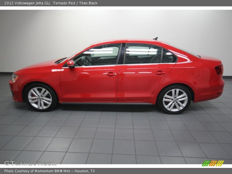 Tornado Red / Titan Black 2012 Volkswagen Jetta GLI