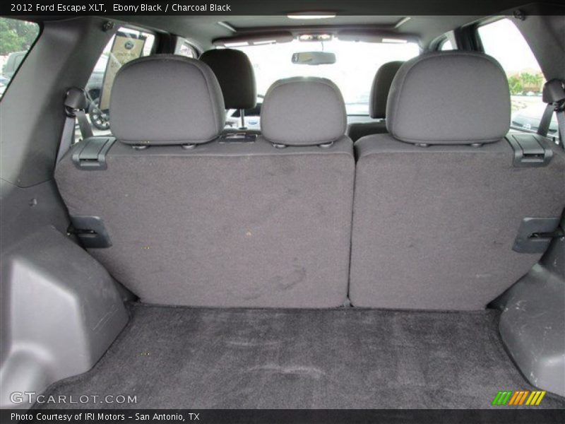 Ebony Black / Charcoal Black 2012 Ford Escape XLT