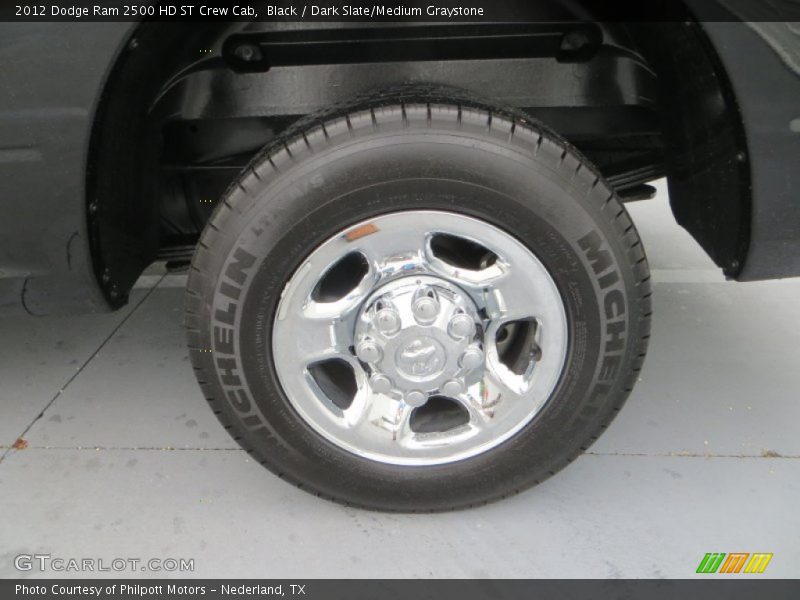 Black / Dark Slate/Medium Graystone 2012 Dodge Ram 2500 HD ST Crew Cab