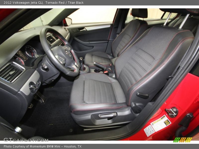 Tornado Red / Titan Black 2012 Volkswagen Jetta GLI