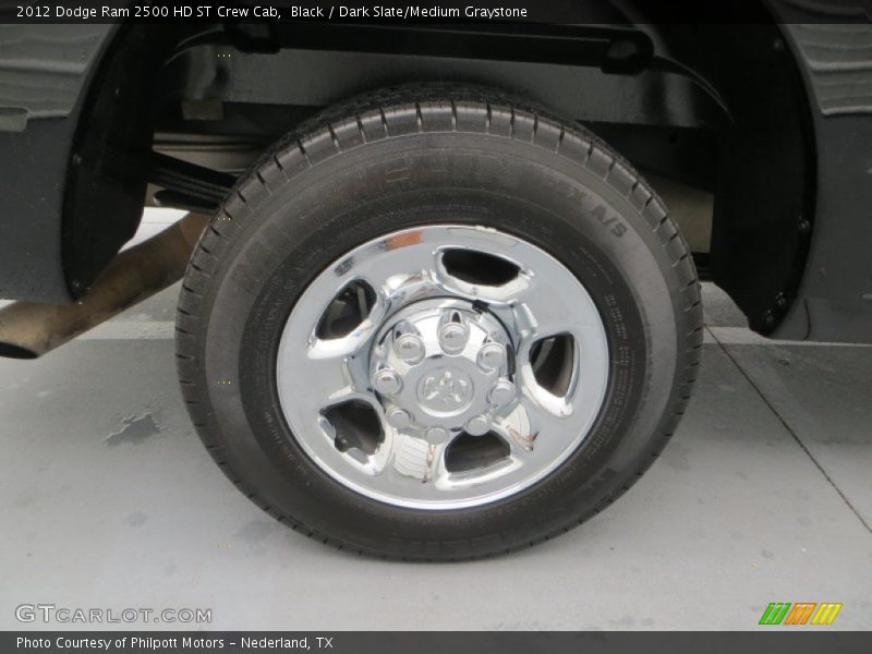 Black / Dark Slate/Medium Graystone 2012 Dodge Ram 2500 HD ST Crew Cab
