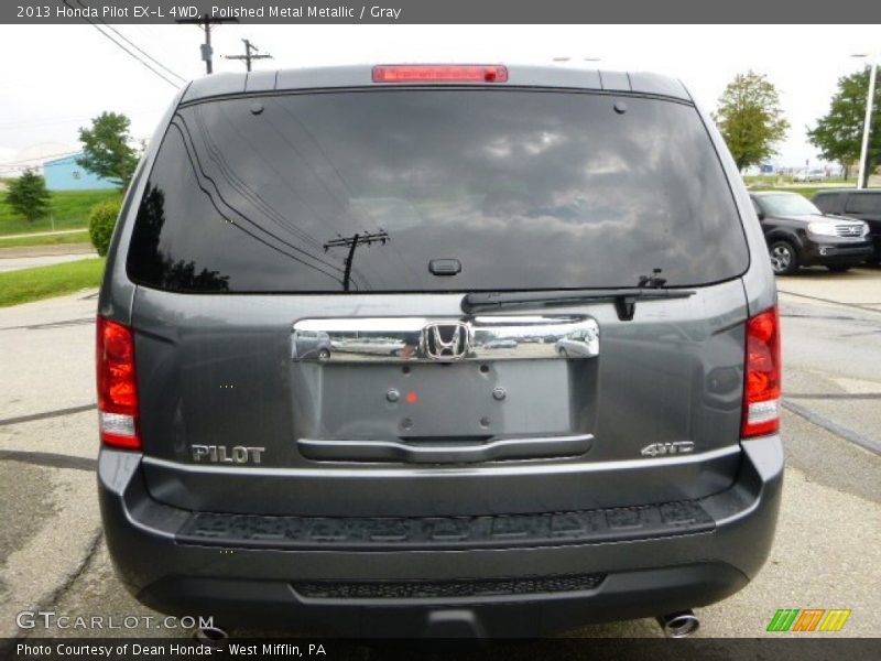 Polished Metal Metallic / Gray 2013 Honda Pilot EX-L 4WD