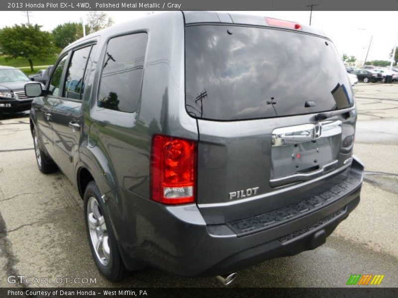 Polished Metal Metallic / Gray 2013 Honda Pilot EX-L 4WD