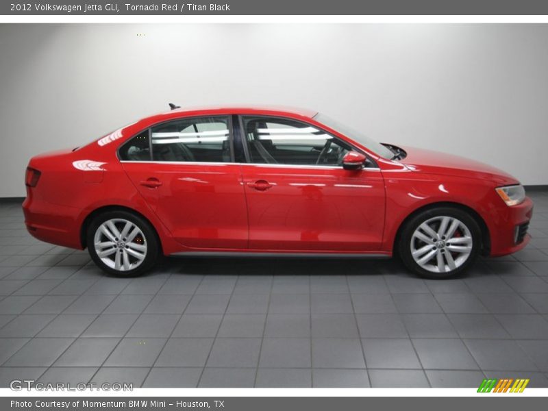 Tornado Red / Titan Black 2012 Volkswagen Jetta GLI