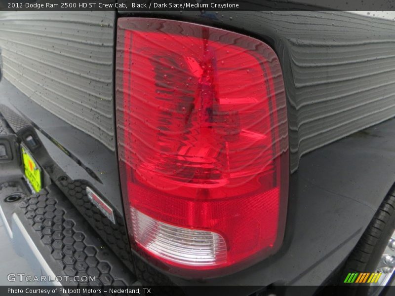 Black / Dark Slate/Medium Graystone 2012 Dodge Ram 2500 HD ST Crew Cab