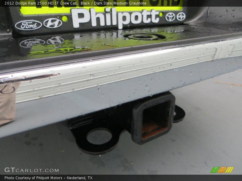 Black / Dark Slate/Medium Graystone 2012 Dodge Ram 2500 HD ST Crew Cab
