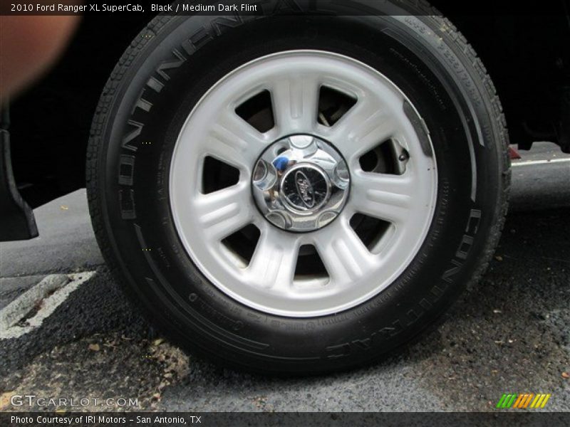 Black / Medium Dark Flint 2010 Ford Ranger XL SuperCab
